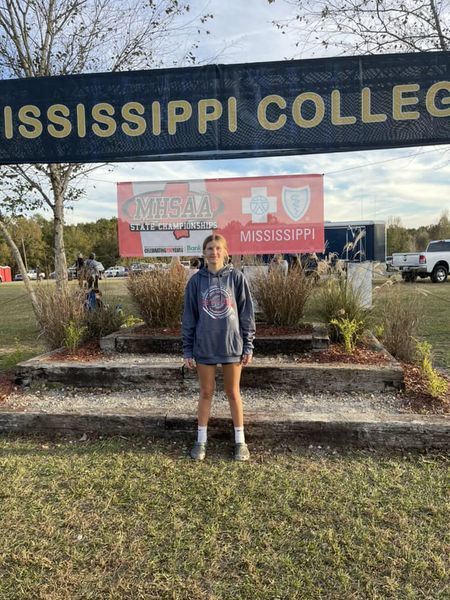 HS State XC meet. Zoe finished in 25:06 in 28th place(out of 79 runners). Proud of her accomplishments.