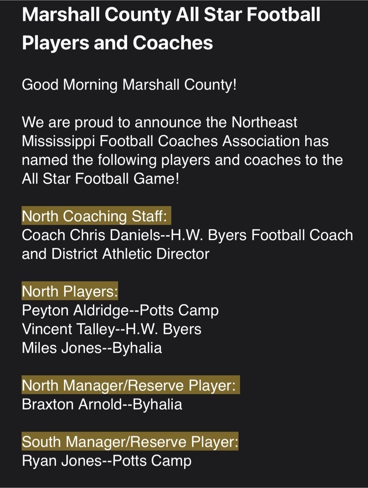 Marshall County All Stars
